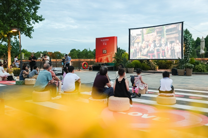 上海國(guó)際電影節(jié)露天放映。主辦方供圖