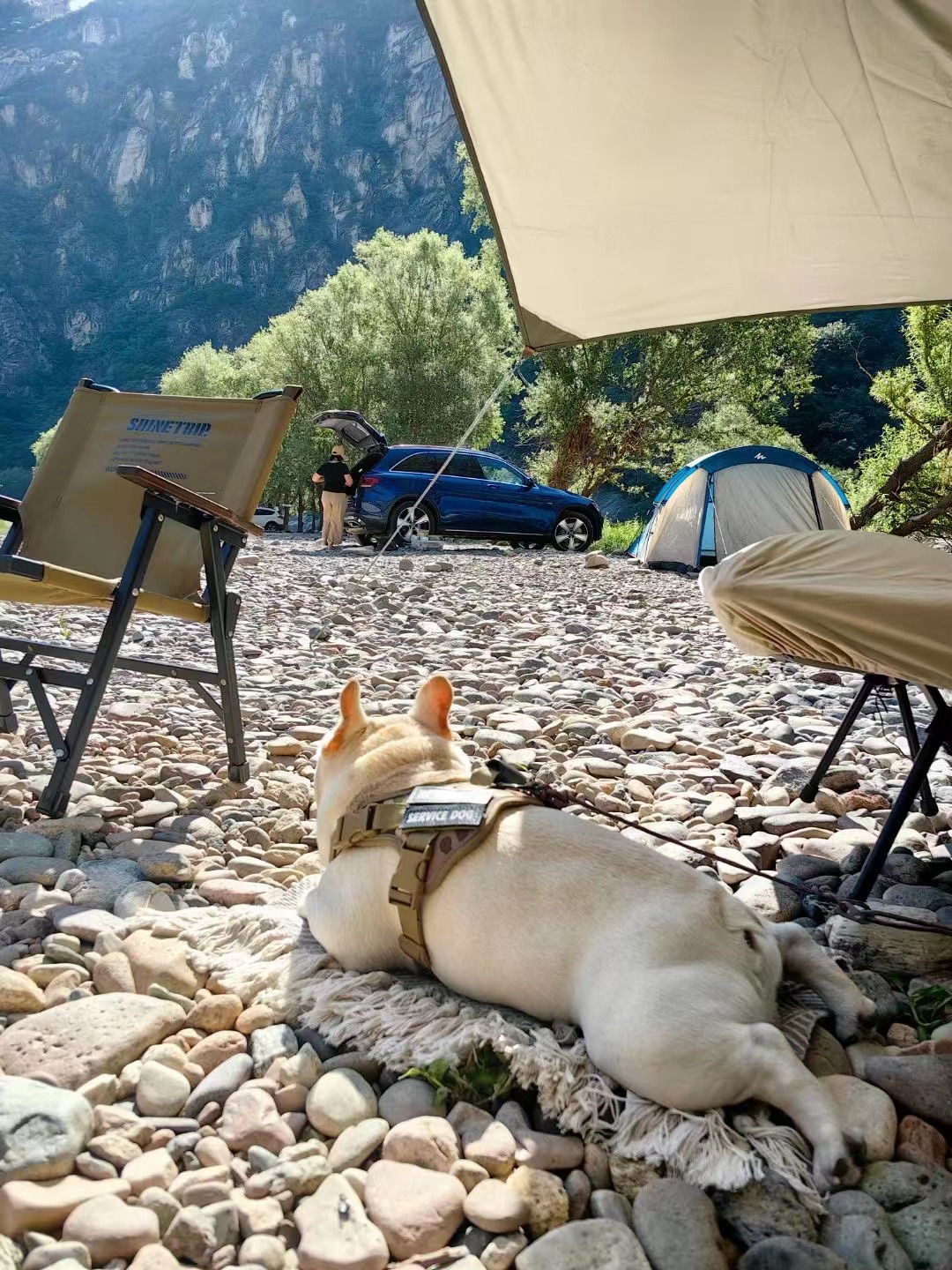 北京懷柔白河灣。受訪者供圖