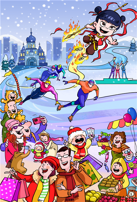 漫畫(huà)作者:馬宏亮(人民網(wǎng)版權(quán)圖片,未經(jīng)授權(quán)請(qǐng)勿轉(zhuǎn)載。)