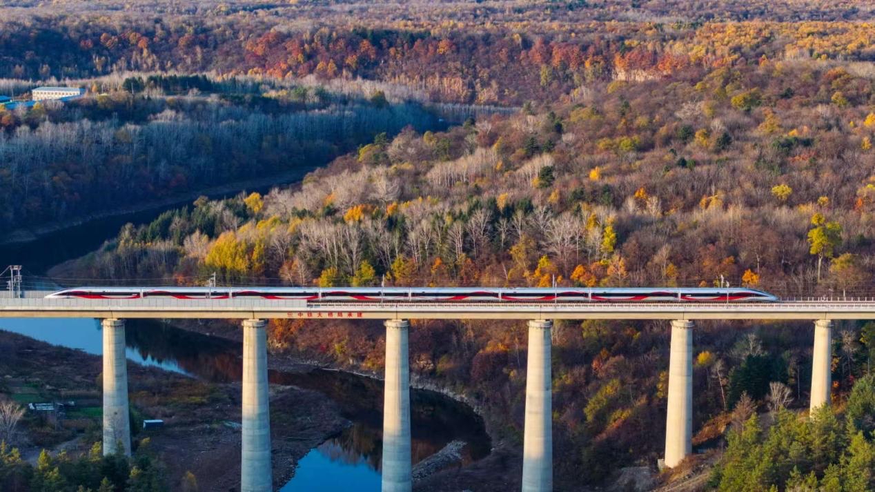 沈白高鐵正式開通運(yùn)營(yíng)。受訪方供圖